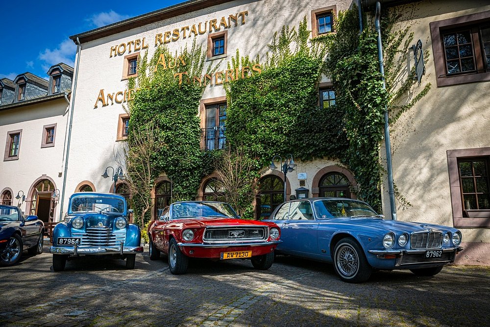 Hotel-Restaurant Aux Tanneries de Wiltz Classic cars