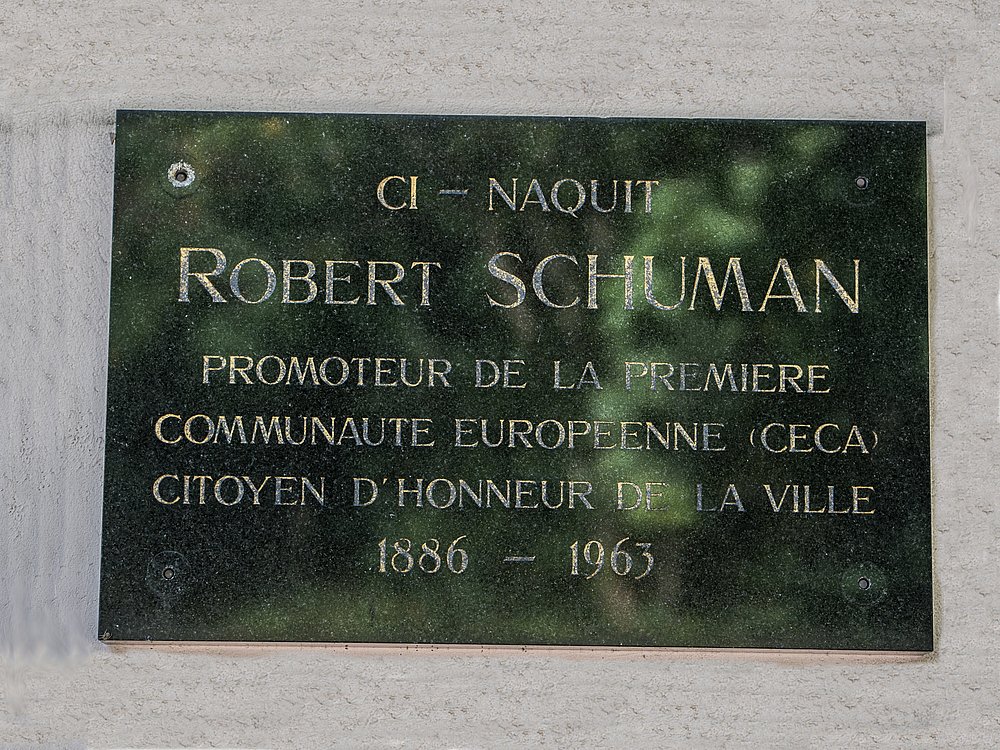 Robert Schuman Clausen Luxembourg city