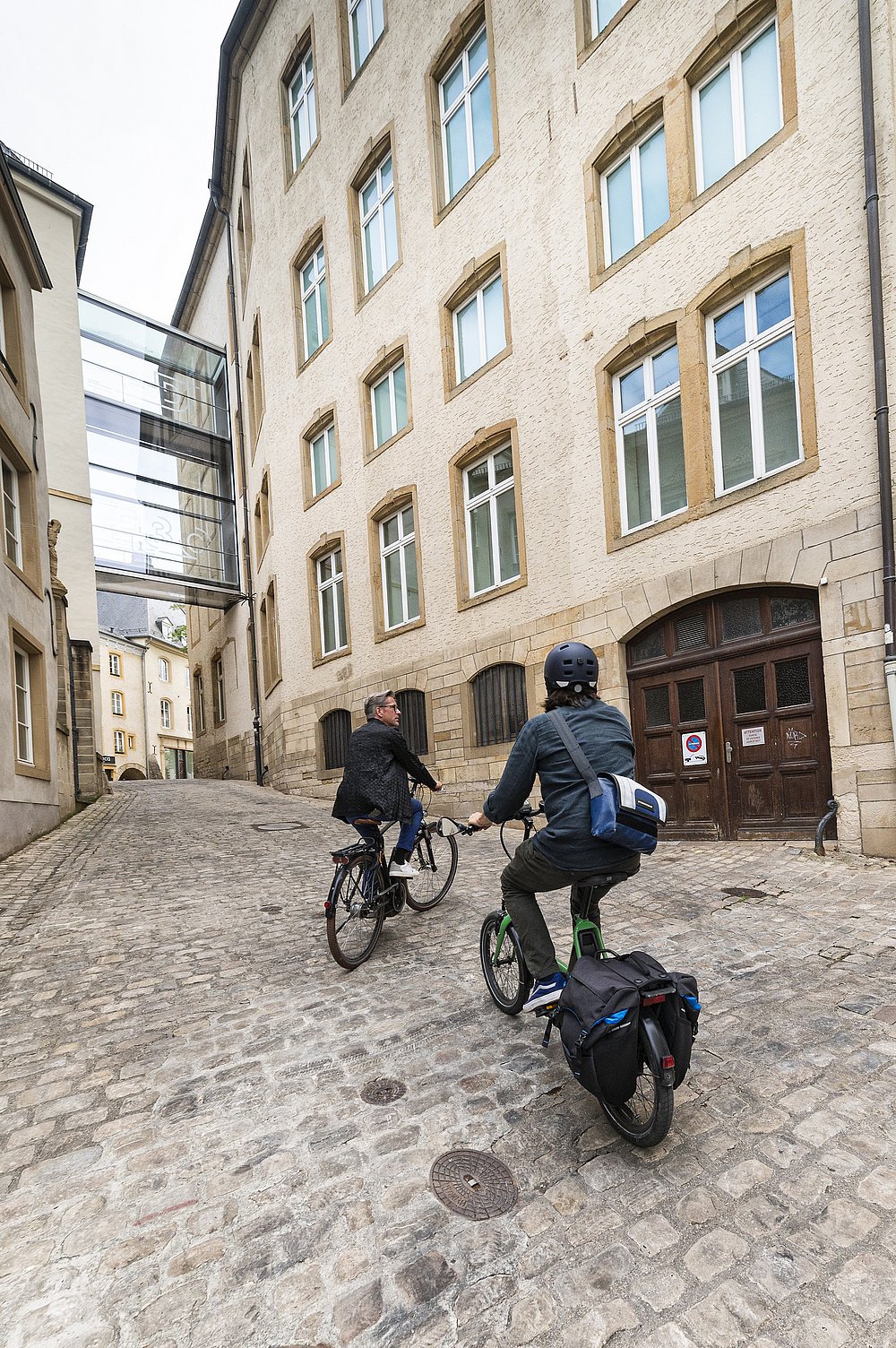 Biking Luxembourg City