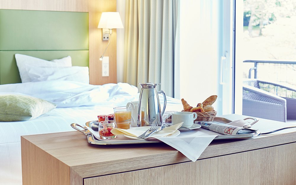 Mondorf Domaine Thermal - Hotel Frühstück im Zimmer