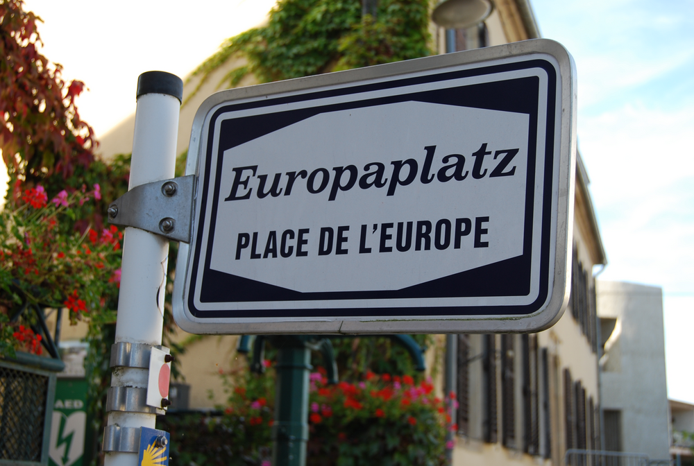 Europaplatz in Schengen