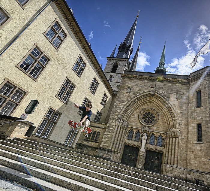 Skate Cathedral Luxembourg City