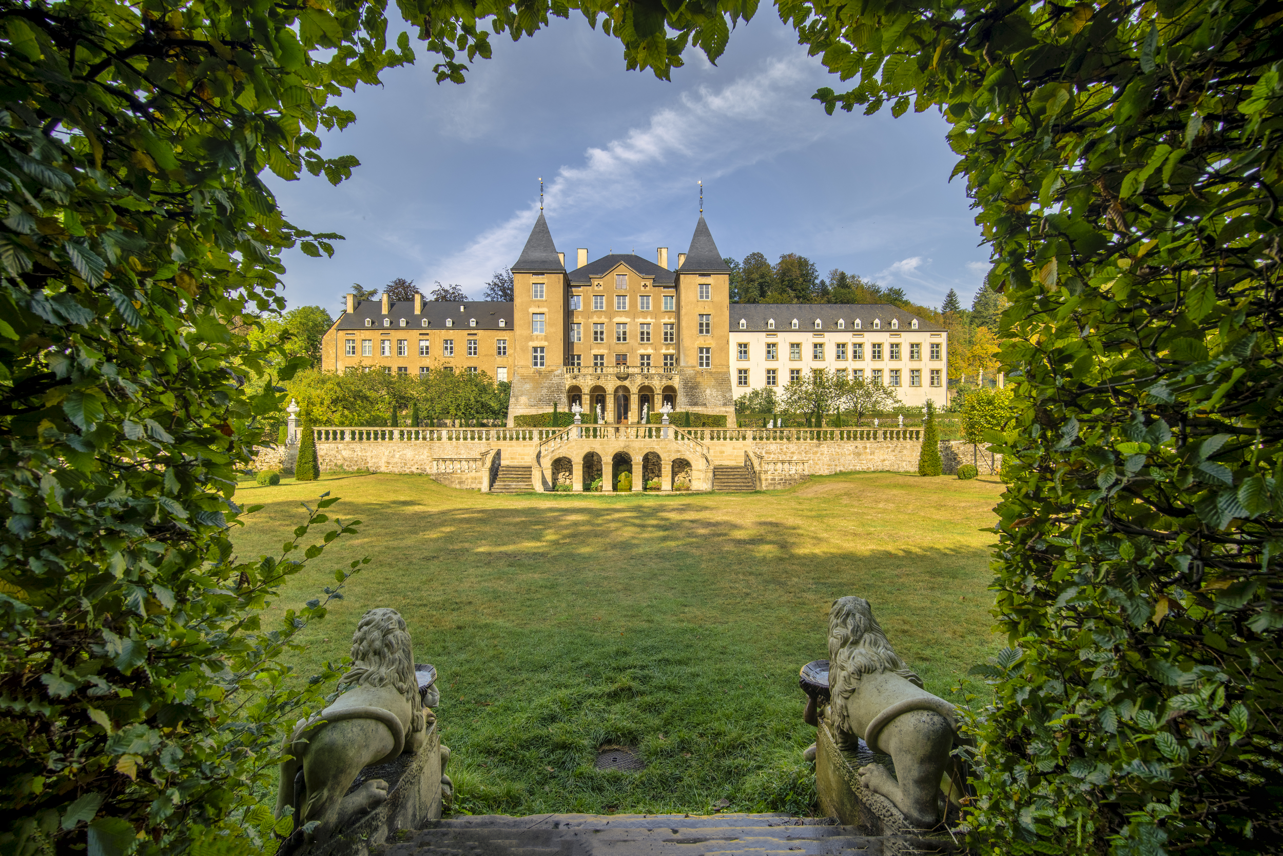 Schloss Ansembourg Gärten