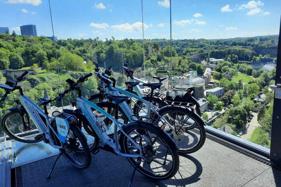 Panorama-Aufzug Luxemburg-Stadt - E-Bike Sightseeing.lu