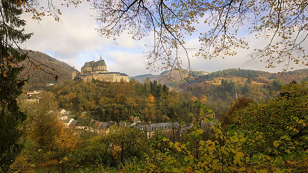 Schloss Vianden Herbst