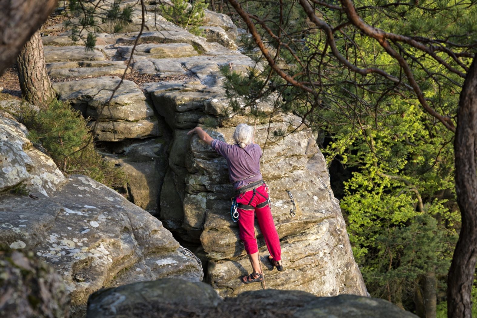 Rock climbing Berdorf