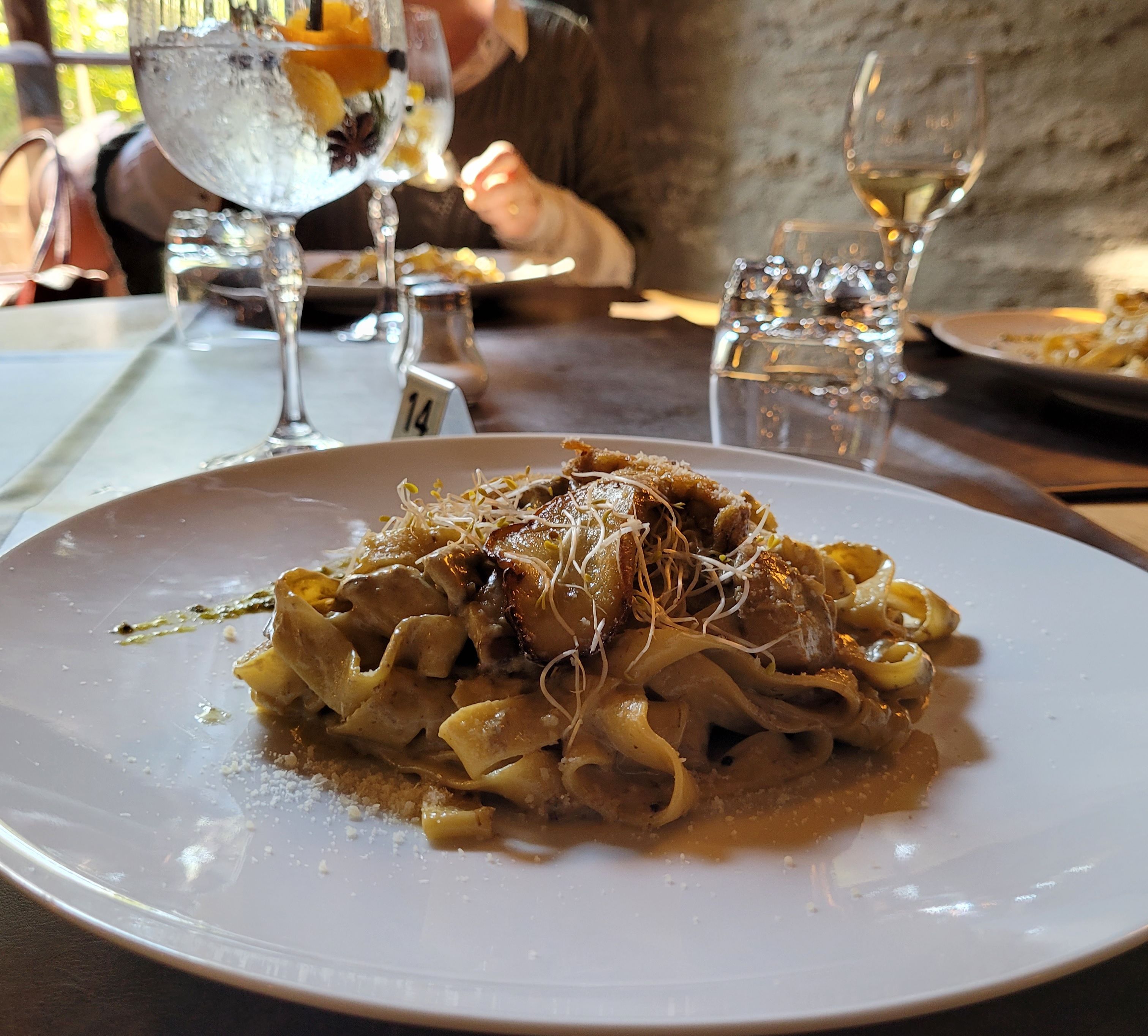 Automne 22-Tagliatelles aux cêpes