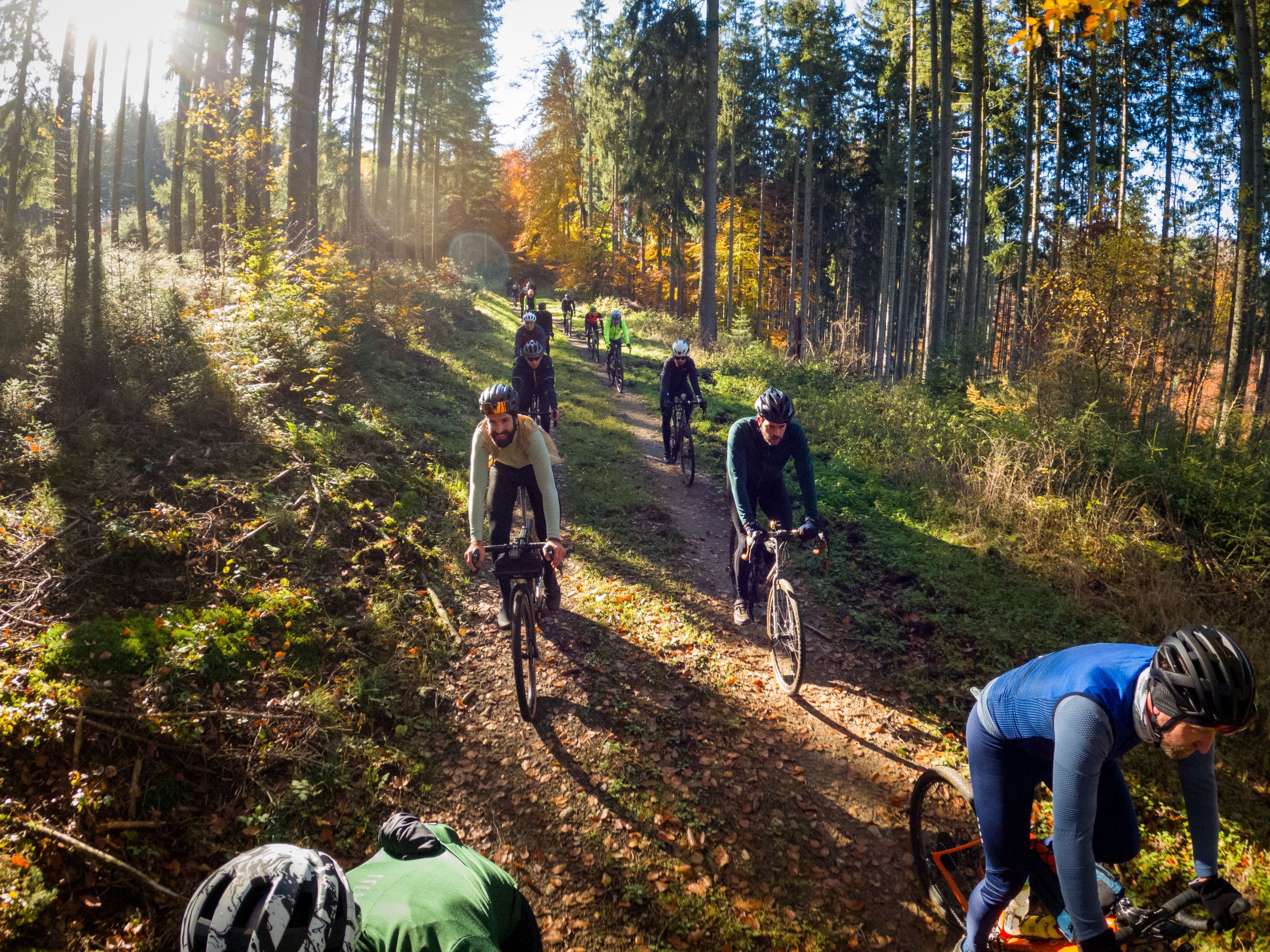 Tour en vélo gravel