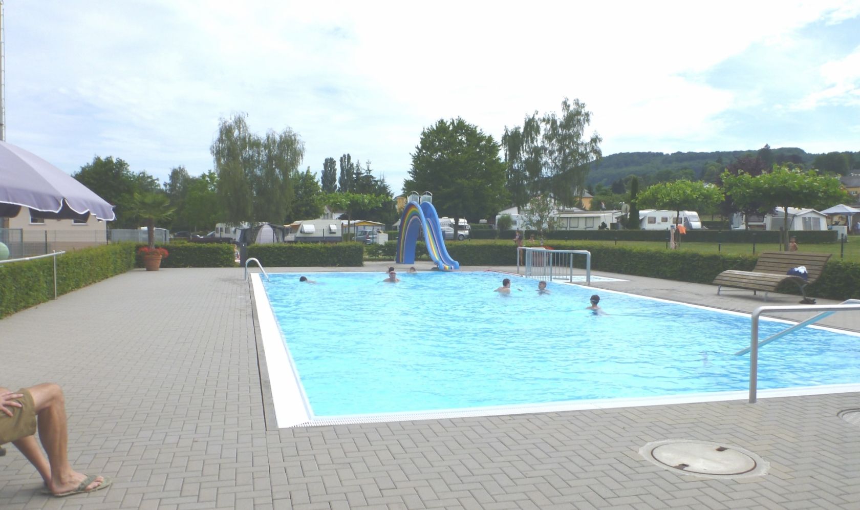 Swimming pool Camping Rosport
