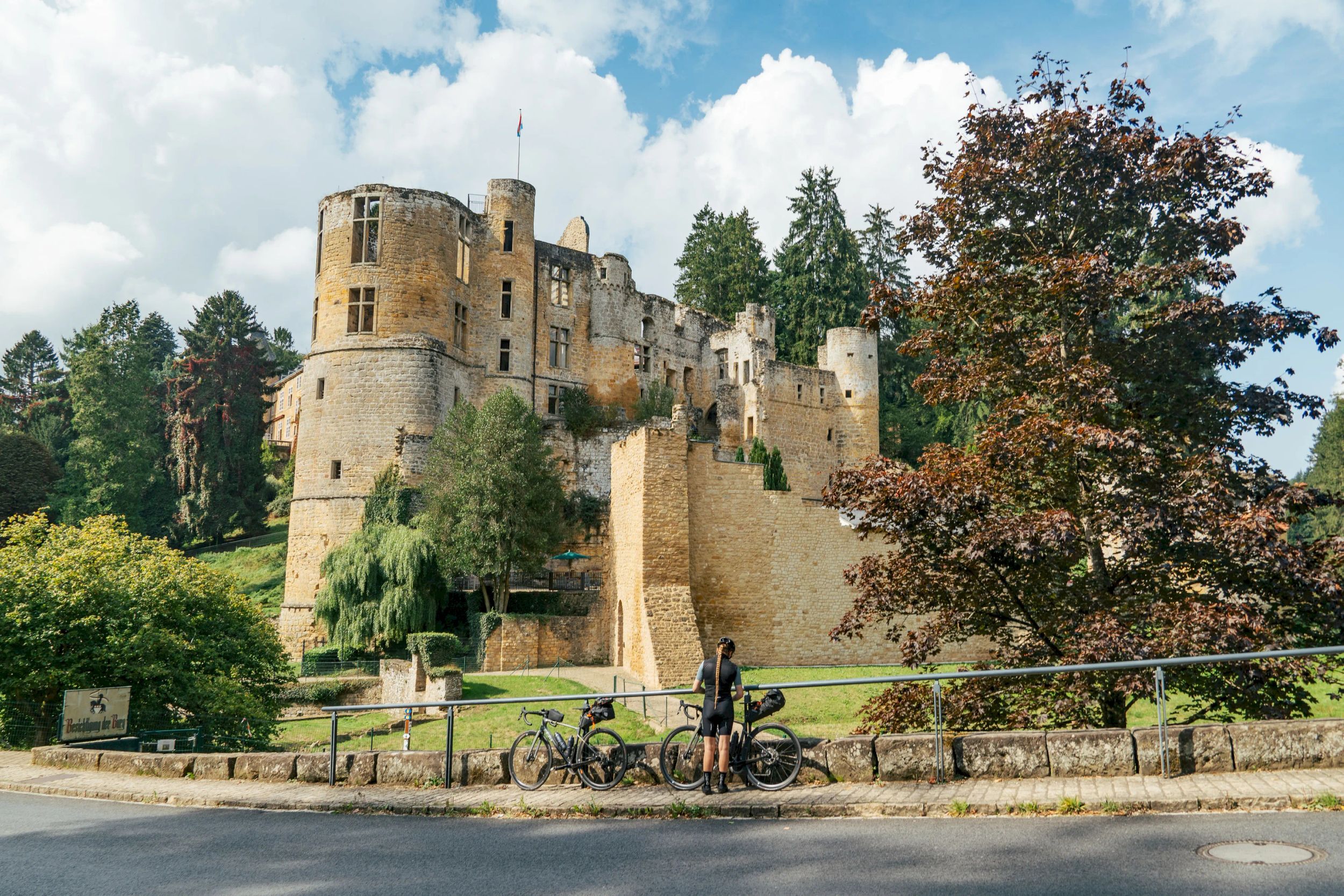 Schloss Beaufort - Radfahren