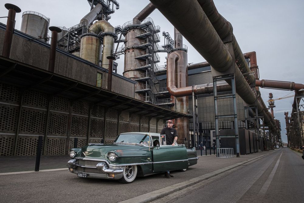 Voiture ancienne à Belval