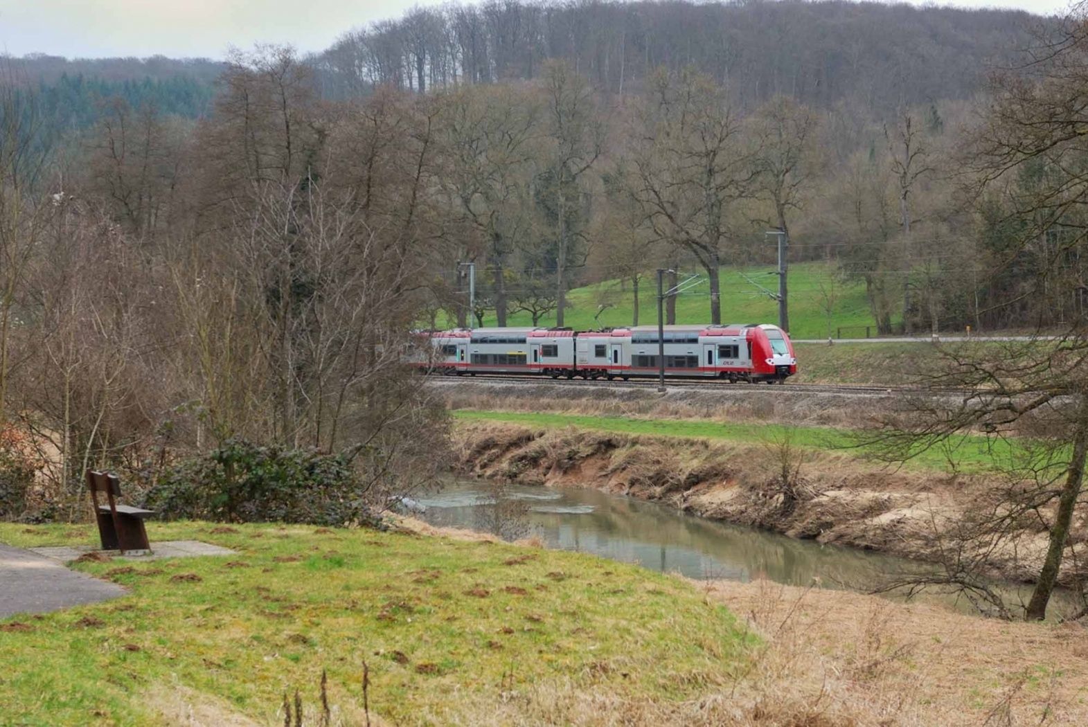 21 Bahnhof zu Bahnhof Bettembourg - Dudelange-Burange