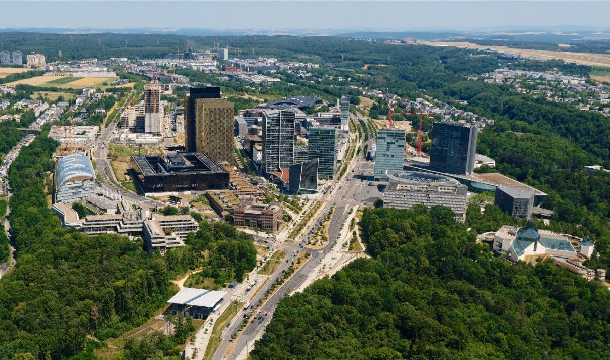 Visite guidée du Plateau de Kirchberg