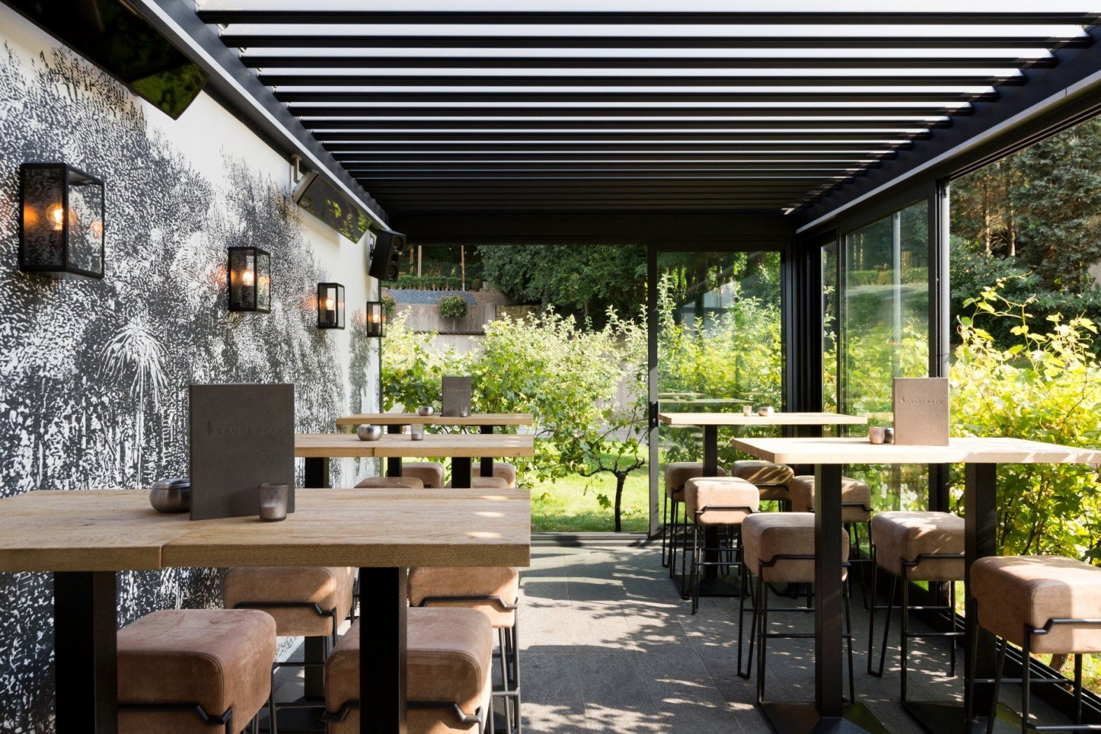 Hostellerie du Grünewald Veranda