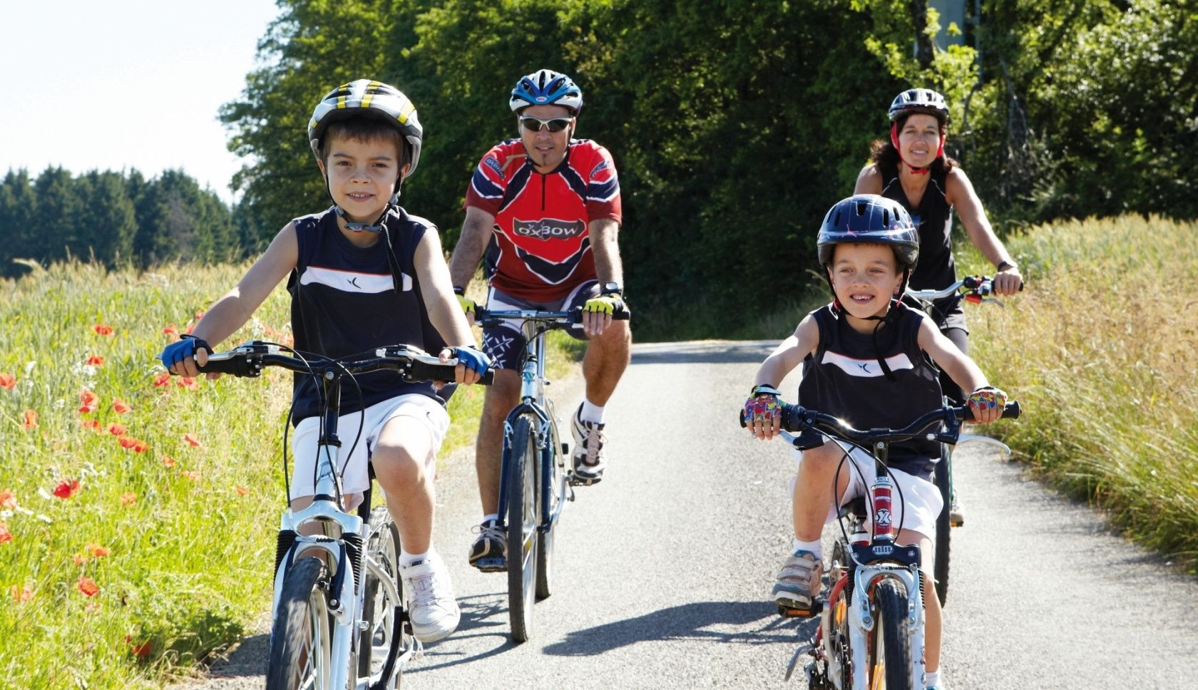 Fahrradtour Familie