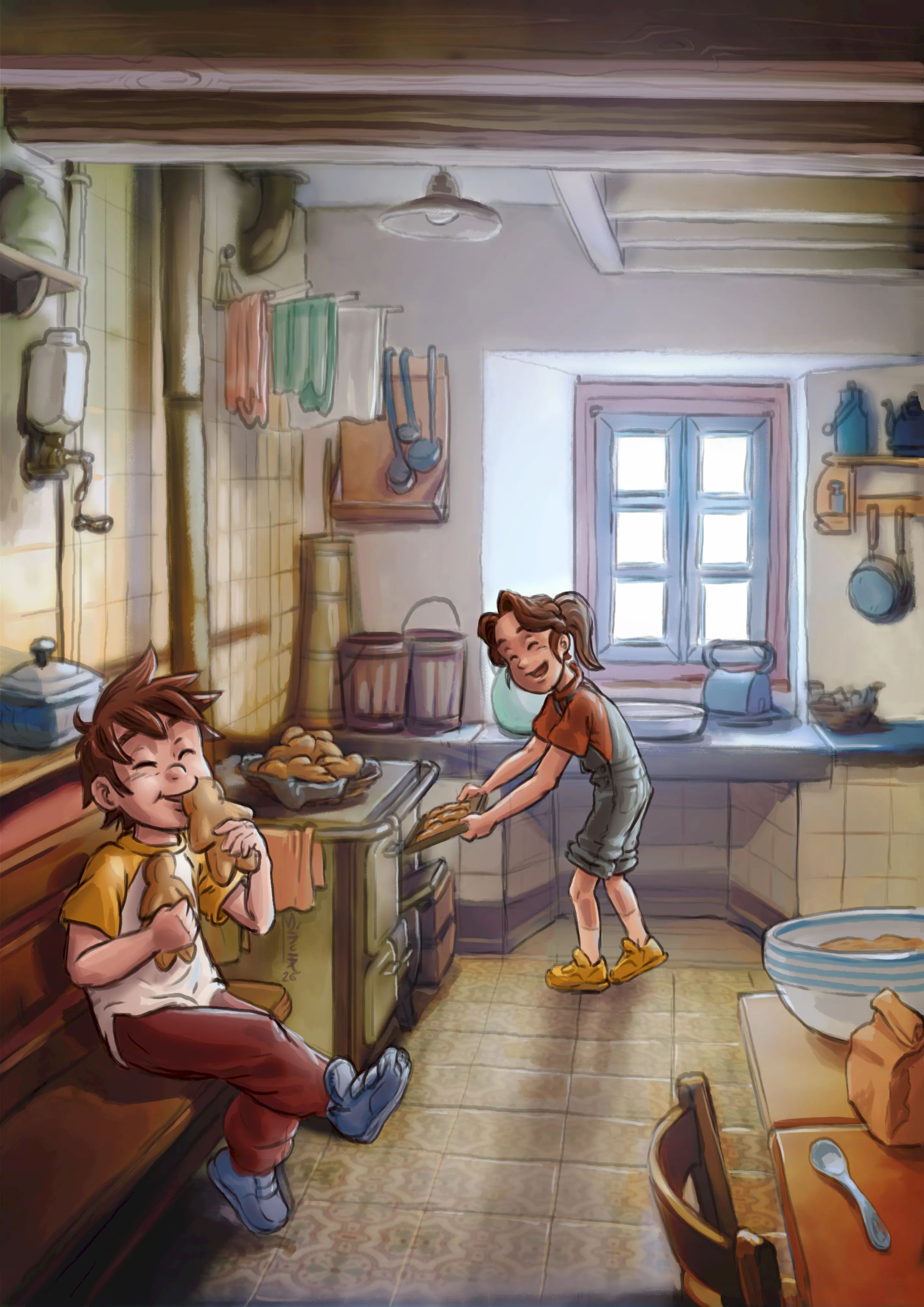 Mia und Emil im Museum Thillenvogtei