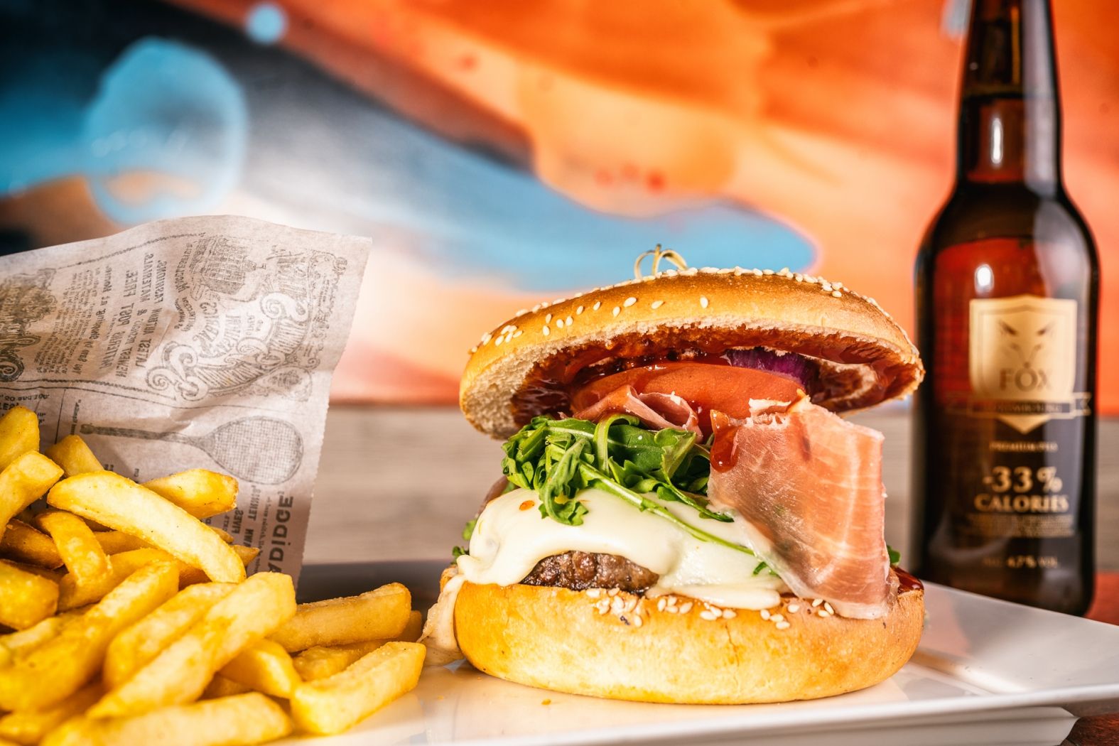 Fabrik Bar & Restaurant Mersch Hamburger