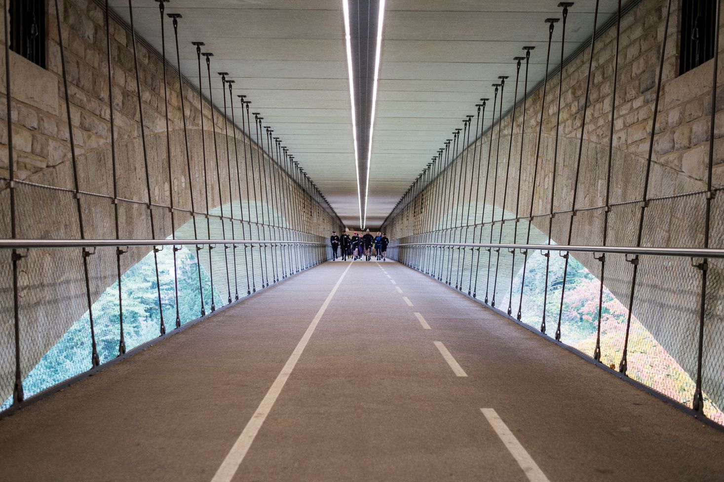 Sightrunning Adolphe bridge