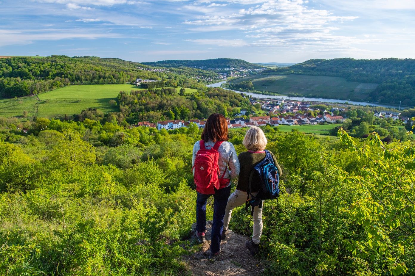 Blick über die Dreiländereck Region