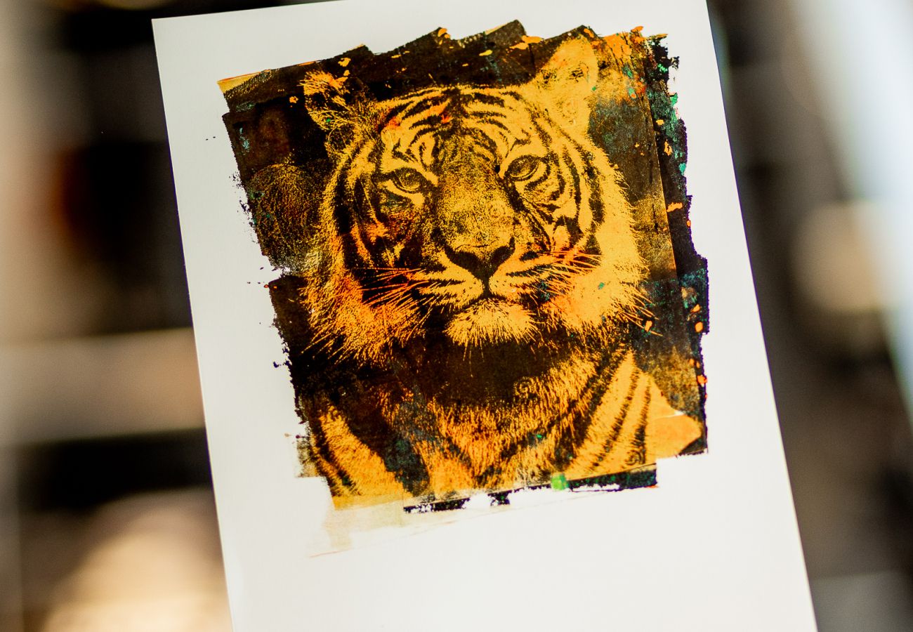 Atelier d'impression au gel à Luxembourg