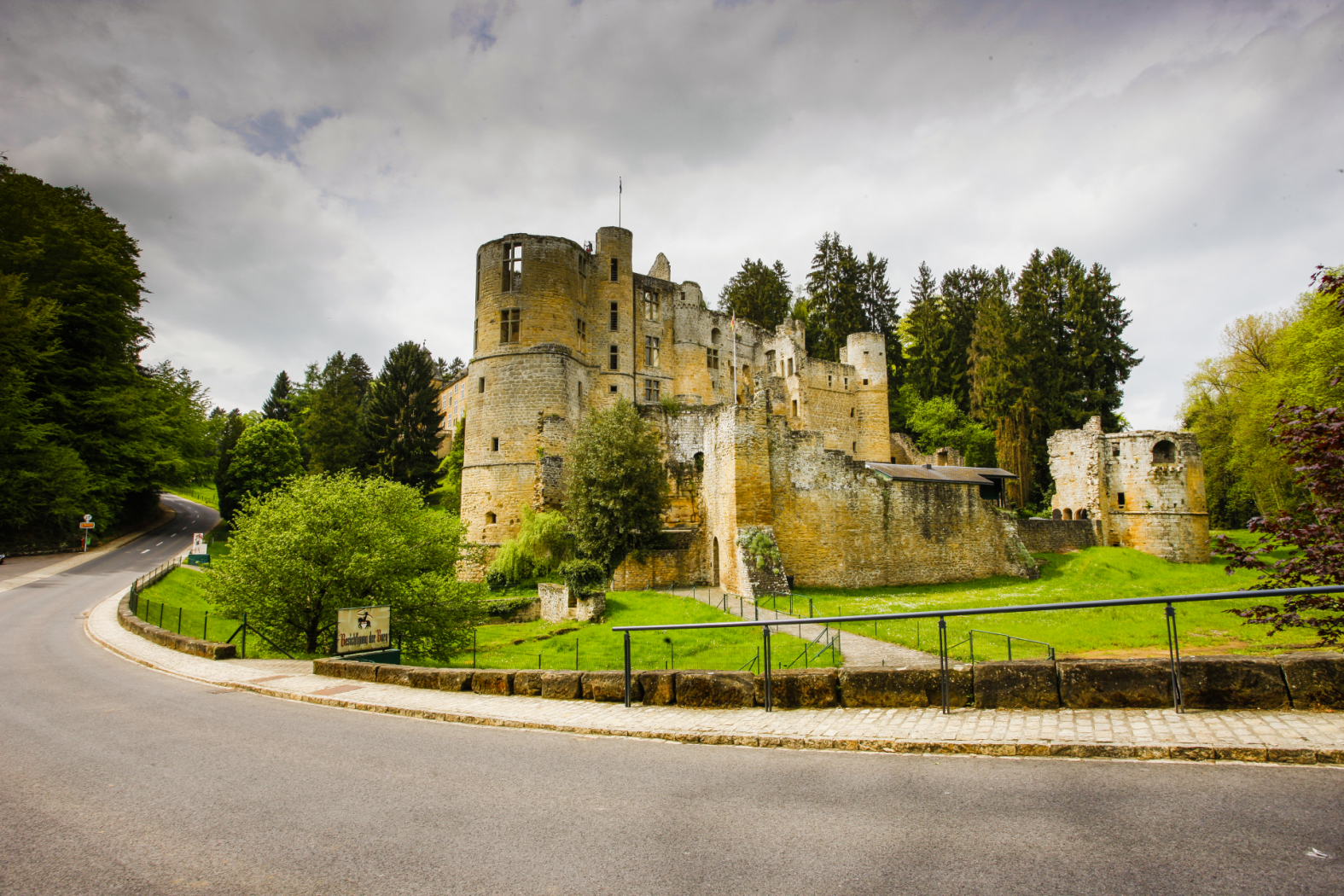 Beaufort Castle exterior