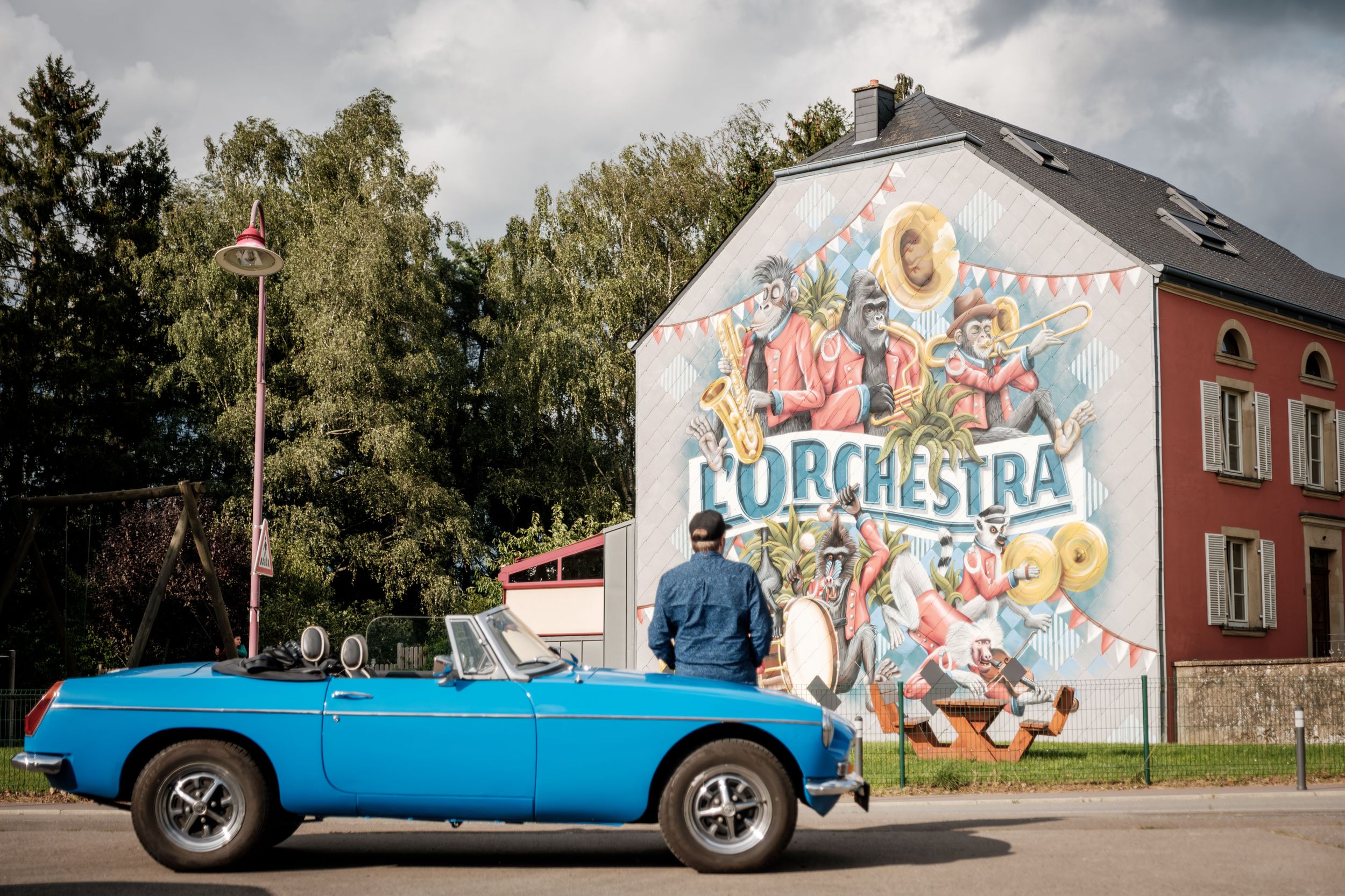 Grand Tour du Luxembourg MG Roadster, Kahler