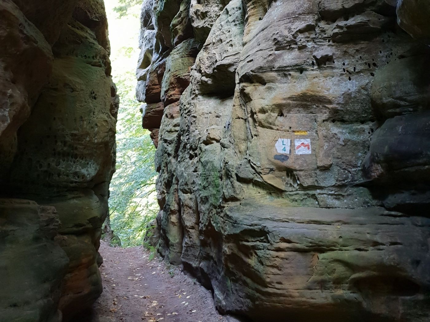 Felssschlucht