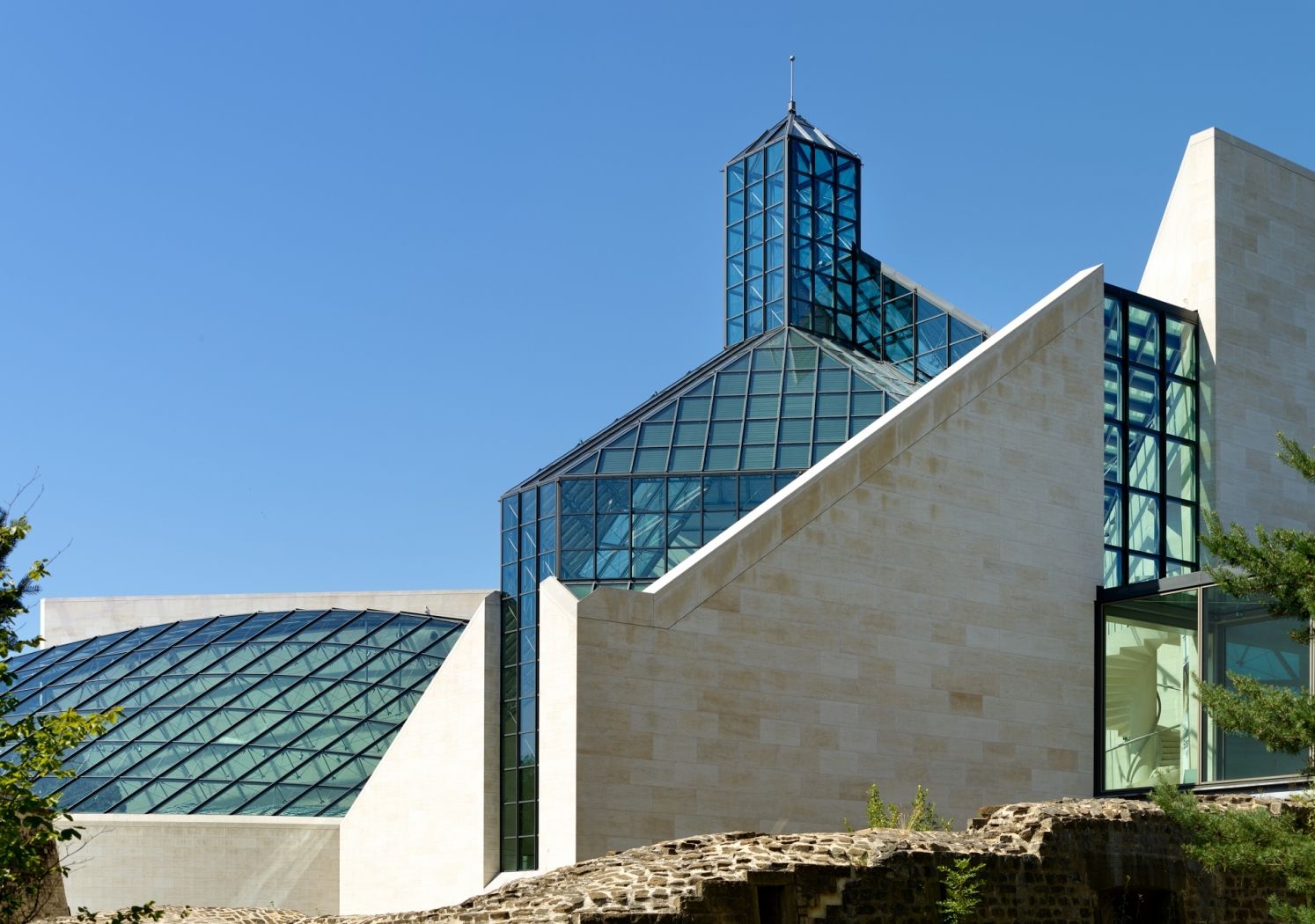 Mudam - Aussenansicht