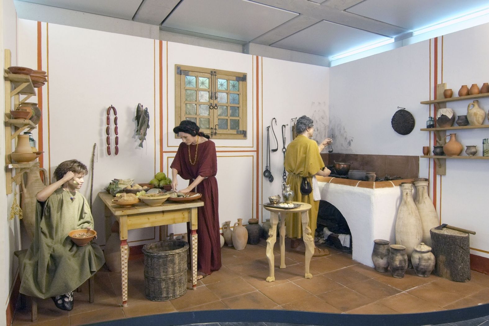 Didaktisches Museum über das Leben der Römer