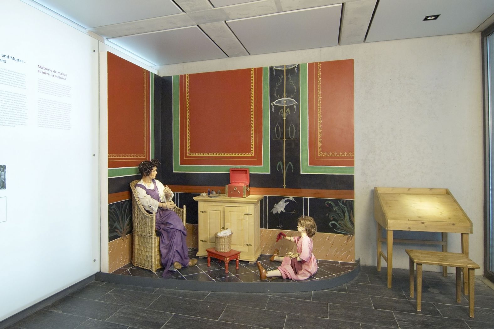 Didaktisches Museum über das Leben der Römer