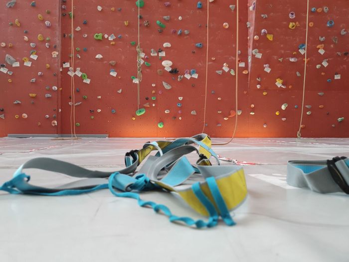 Les grimpeurs profitent de l'escalade indoor à Echternach