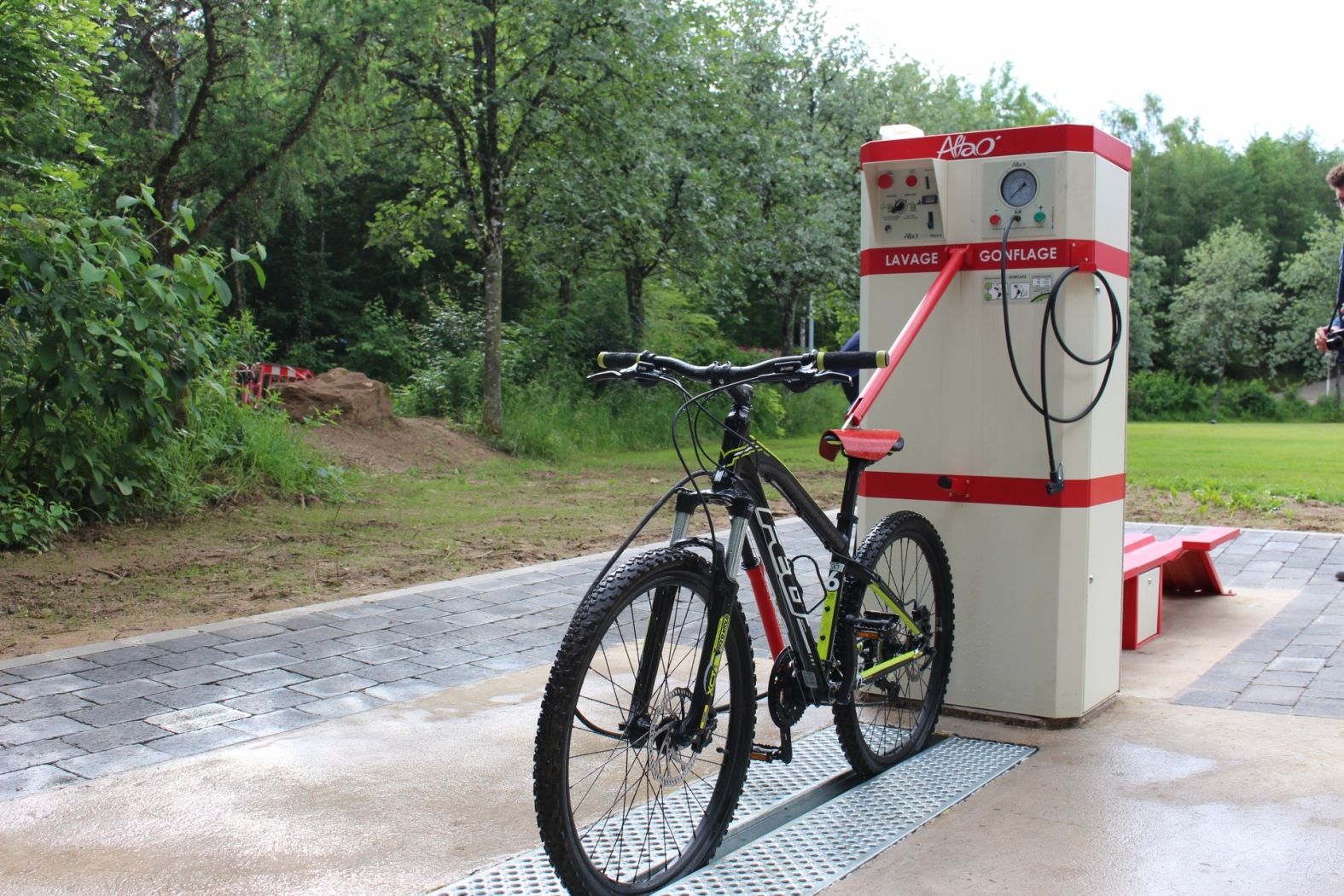 Mountain Bike service station Belvaux Visit Luxembourg