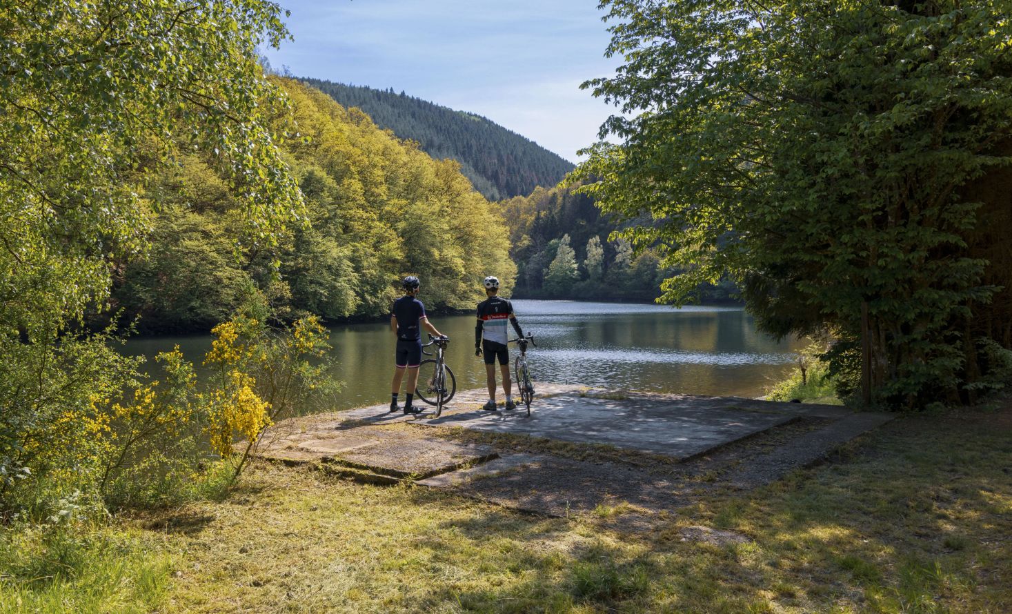 Cycling river Sûre