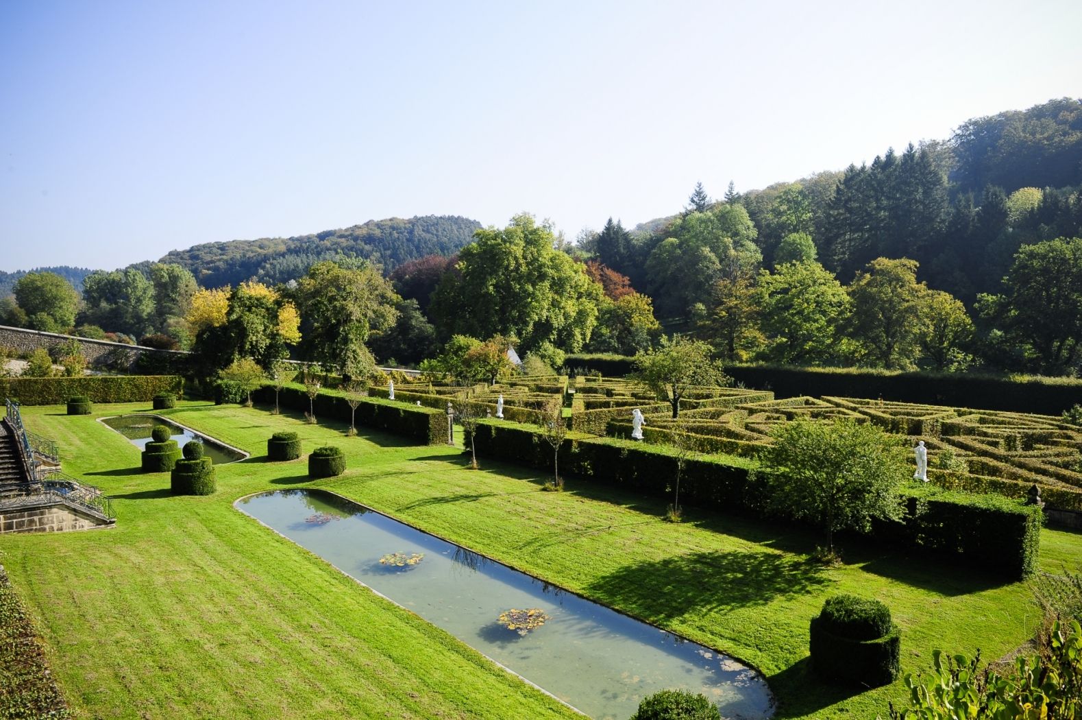 French Gardens of Ansembourg Castle