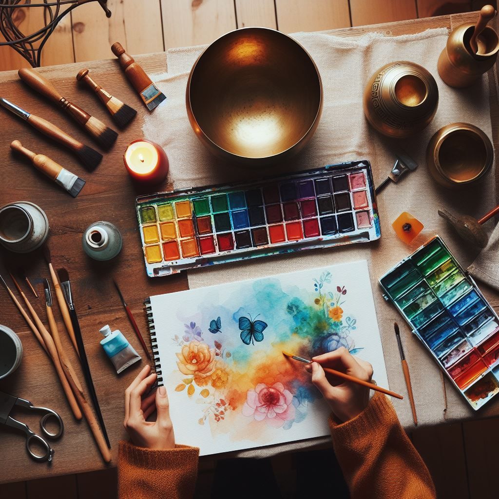 Atelier créatif Zen Art Aquarelle au Luxembourg
