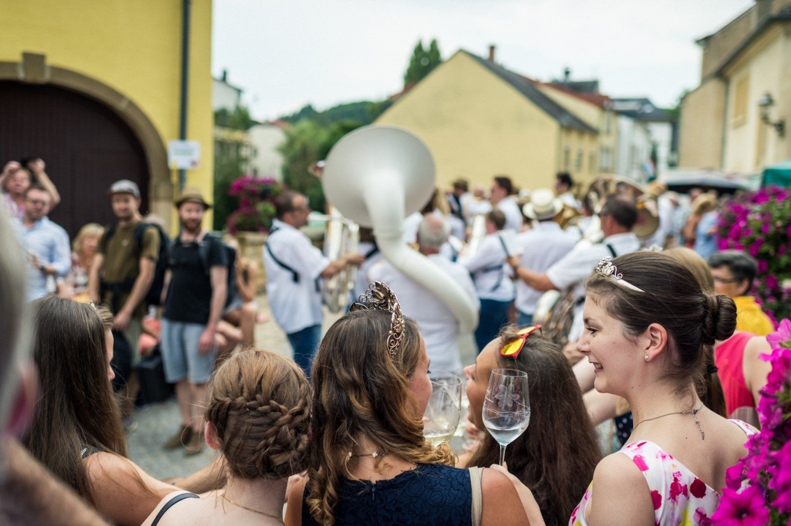 fête des vins à Ehnen