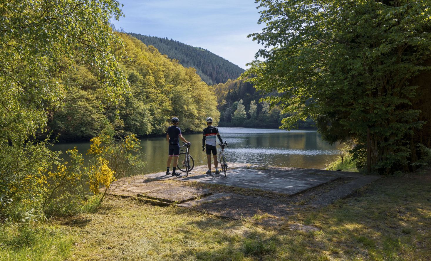 Cyclisme rivière Sûre