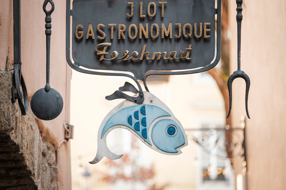 Fëschmaart Sign Ilot Gastronomique