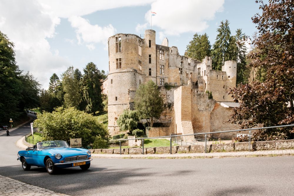 Beaufort castle MG Roadster