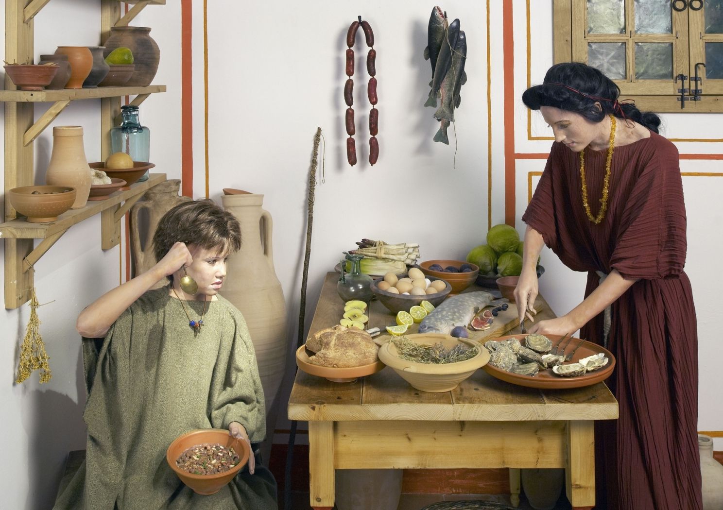 Didaktisches Museum über das Leben der Römer