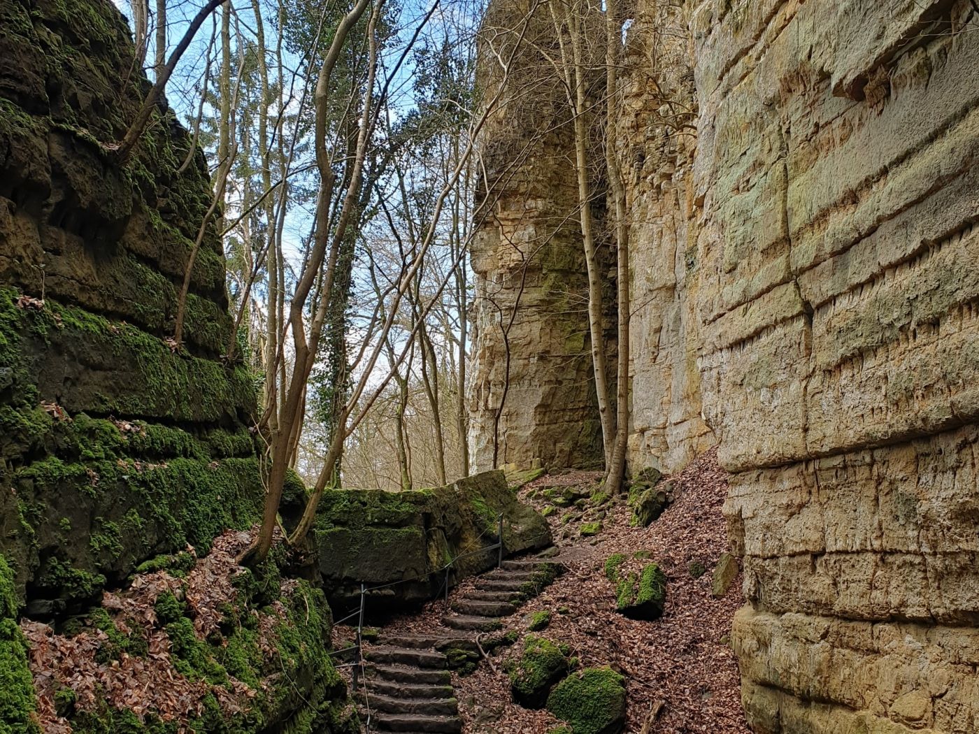 Rock formation - Wollefsschlucht