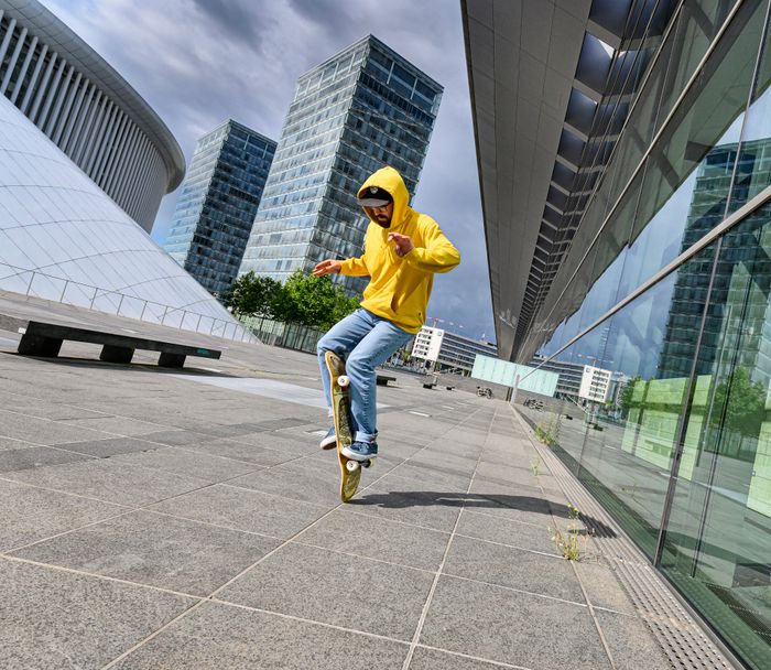 Skater Kirchberg Luxembourg City