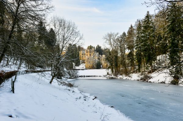 Château de Beaufort, hiver