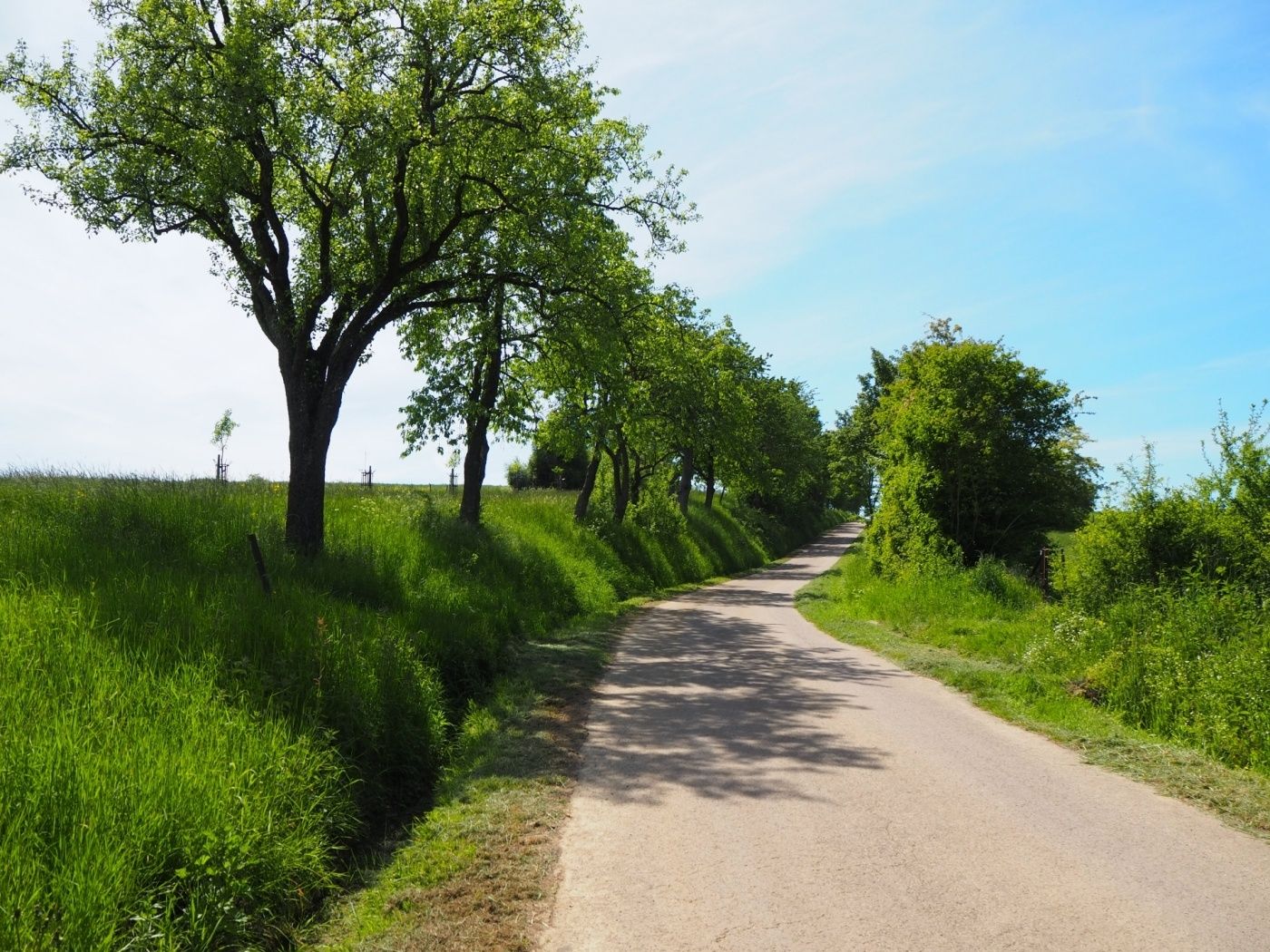 Auto-Pédestre Wanderweg Abweiler