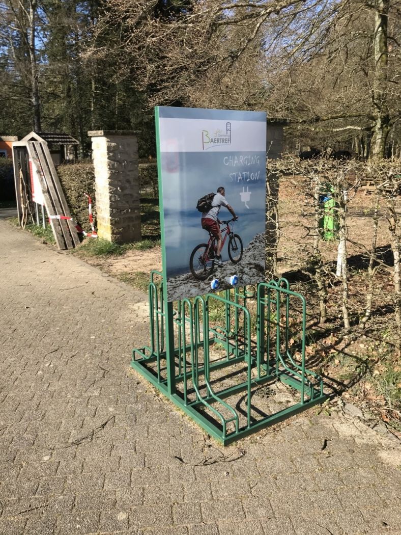 Station de charge vélo électrique - Berdorf camping