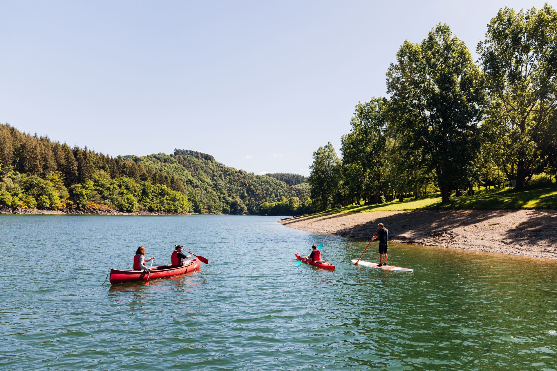 Journée découverte des sports nautiques à Lultzhausen