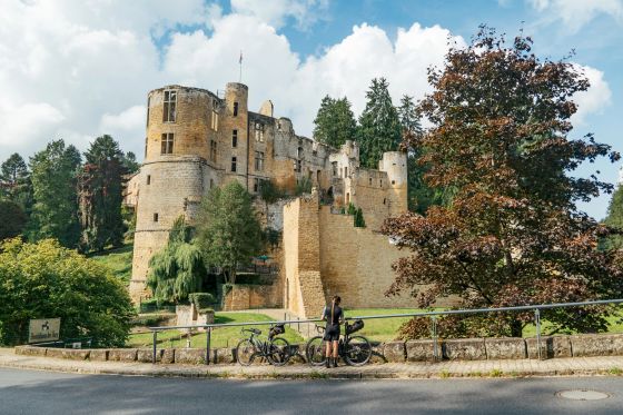 Beaufort Castle - cycling