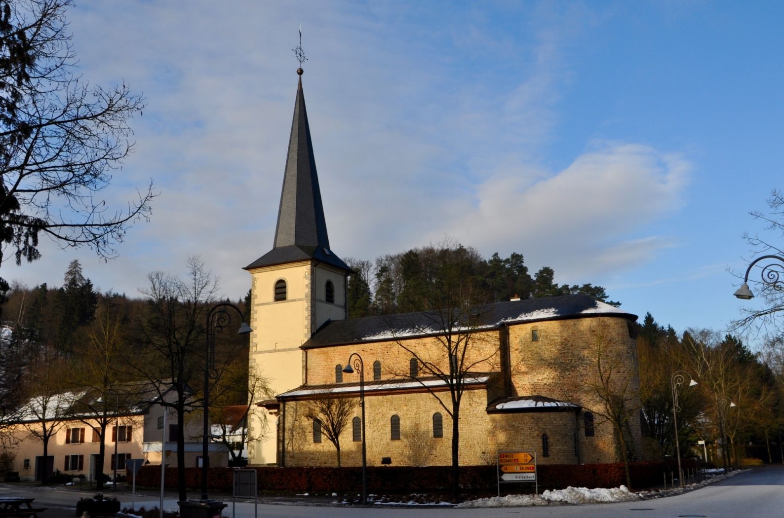 Romanische Pafferkirche Saeul
