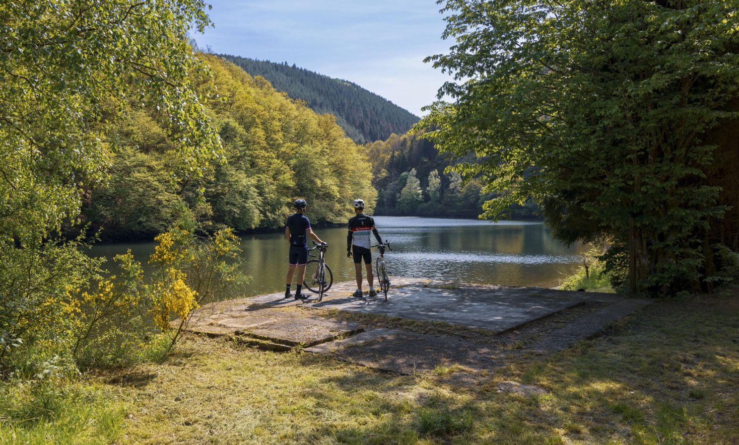 Fietsen langs de Sûre