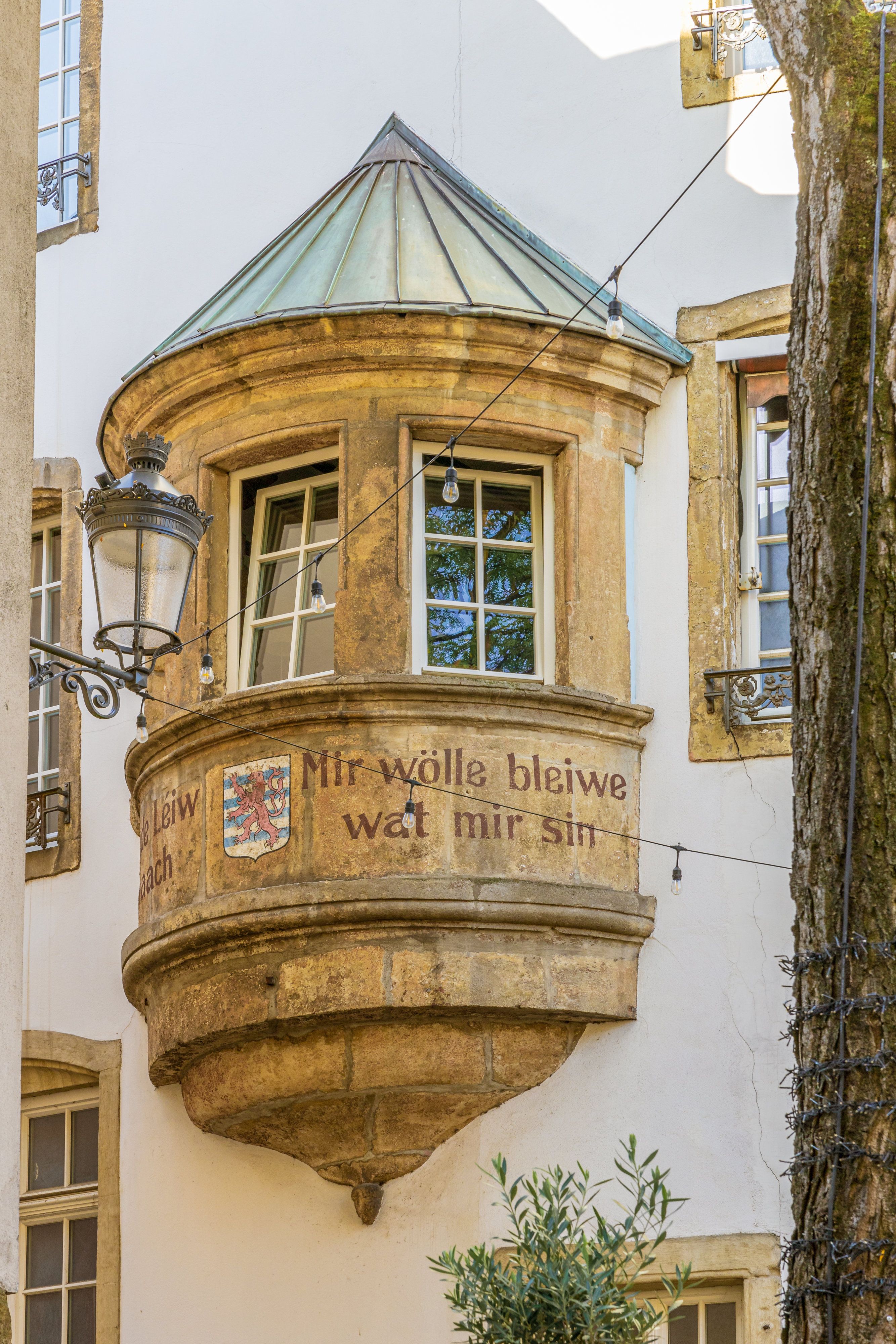 Tiirmschen Mir wolle bleiwe wat mir sinn - Gilles van den Abeele - Luxembourg City Tourist Office